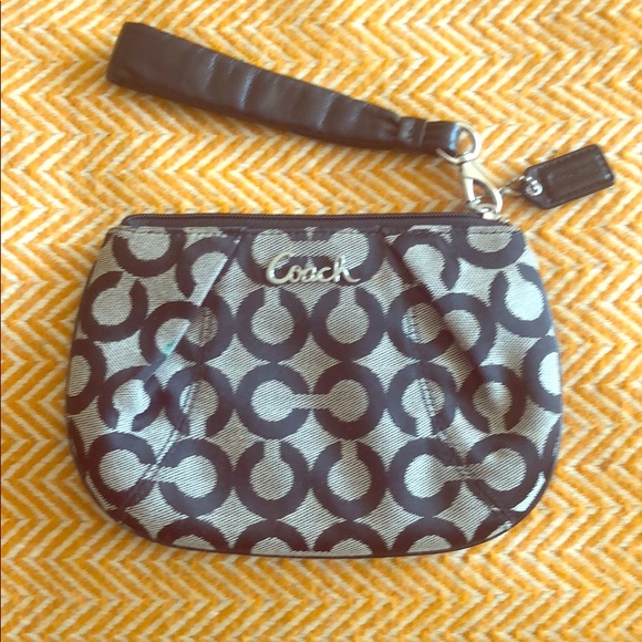COACH Logo Wristlet - Picture 1 of 3